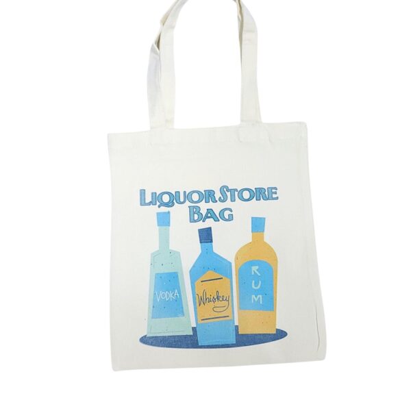 il_fullxfull.7629597401_ikxz Retro Liquor Bottle Print Tote Bag: Vintage Vibes, Reusable Canvas