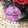Tay-Inspired Ornament Set – Fuck the Patriarchy, Lover House, and Saint Swift Ornaments