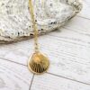 il_fullxfull.7629601025_mwk8-2 Real Scallop Shell Necklace – 18K Gold Plated Coastal Pendant, Beach Jewelry