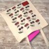 Cherry Canvas Tote Bag: Hand-Drawn Fruit Art, Summer Market Bag 2 Cherry Canvas Tote Bag: Hand-Drawn Fruit Art, Summer Market Bag