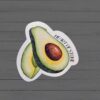 il_fullxfull.7629604289_arhb Holographic Avocado Sticker - Heart of Stone Sticker - Los Campesinos Inspired