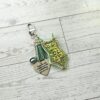 il_fullxfull.7629604367_hxbr-2 Mint Green Showgirl Glitter Bodysuit Bag Charm • Showgirl Era Keychain