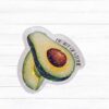 il_fullxfull.7629604439_729e-1 Holographic Avocado Sticker - Heart of Stone Sticker - Los Campesinos Inspired