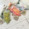 il_fullxfull.7629605301_azb2-1 Mint Green Showgirl Glitter Bodysuit Bag Charm • Showgirl Era Keychain