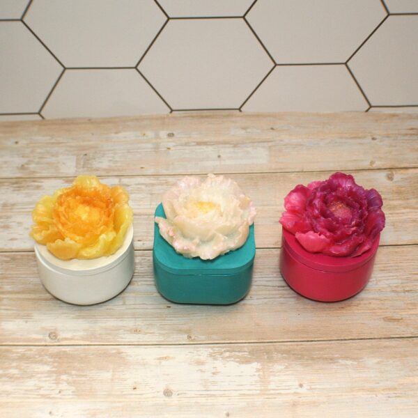 il_fullxfull.7629605683_efth Floral Ring box with lid - Decorative Jewelry Storage - Concrete stash box