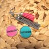 il_fullxfull.7629605959_apfz Hot Pink Feminist Steel Lapel Pin: Statement Backpack Accessory