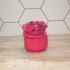 il_fullxfull.7629606355_52mm Floral Ring box with lid - Decorative Jewelry Storage - Concrete stash box