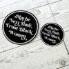 Trust Black Women Vinyl Sticker Feminist Activist Social Justice