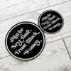 Trust Black Women Vinyl Sticker Feminist Activist Social Justice