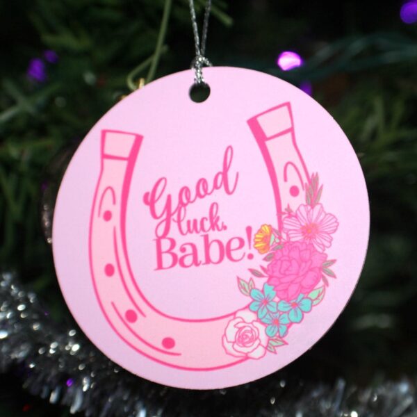 Chappell Inspired Christmas Ornament Set: Pink Pony Club, Midwest Princess, Good Luck Babe 3 Chappell Inspired Christmas Ornament Set: Pink Pony Club, Midwest Princess, Good Luck Babe