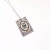 Pride and Prejudice Book Necklace – Jane Austen Literary Jewelry – Romantic Gift for Her 3 Miniature Pride and Prejudice book pendant — engraved stainless steel, mirror-polish finish. Jane Austen jewelry for the romantic reader. Tarnish-proof. "You have bewitched me, body and soul." 🥀📖 Whether you're a Lizzie or a Darcy, our Pride and Prejudice Book Necklace is the ultimate tribute to the world’s most famous enemies-to-lovers story. Crafted from high-grade 304 Stainless Steel and polished to a stunning mirror finish, this pendant is designed for the dreamers, the readers, and the ones (3)