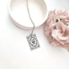 Pride and Prejudice Book Necklace – Jane Austen Literary Jewelry – Romantic Gift for Her 5 Miniature Pride and Prejudice book pendant — engraved stainless steel, mirror-polish finish. Jane Austen jewelry for the romantic reader. Tarnish-proof. "You have bewitched me, body and soul." 🥀📖 Whether you're a Lizzie or a Darcy, our Pride and Prejudice Book Necklace is the ultimate tribute to the world’s most famous enemies-to-lovers story. Crafted from high-grade 304 Stainless Steel and polished to a stunning mirror finish, this pendant is designed for the dreamers, the readers, and the ones (5)