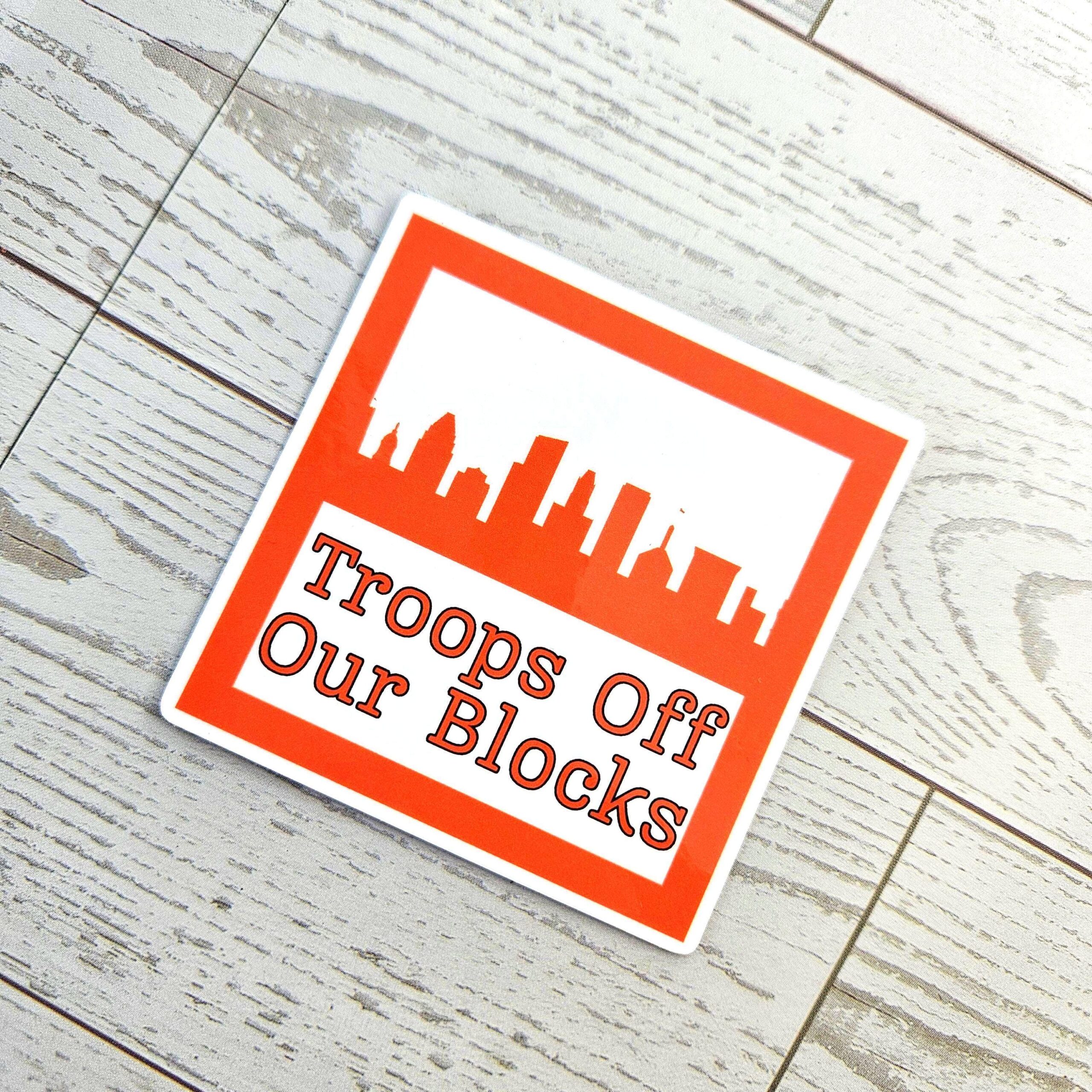 Vinyl Decal - Orange Skyline - Image 4