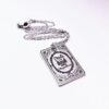 Pride and Prejudice Book Necklace – Jane Austen Literary Jewelry – Romantic Gift for Her 6 Miniature Pride and Prejudice book pendant — engraved stainless steel, mirror-polish finish. Jane Austen jewelry for the romantic reader. Tarnish-proof. "You have bewitched me, body and soul." 🥀📖 Whether you're a Lizzie or a Darcy, our Pride and Prejudice Book Necklace is the ultimate tribute to the world’s most famous enemies-to-lovers story. Crafted from high-grade 304 Stainless Steel and polished to a stunning mirror finish, this pendant is designed for the dreamers, the readers, and the ones (6)