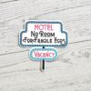 il_fullxfull.7629615495_s7qy-1 No Room for Fragile Egos Sticker: Retro Motel Sign, Feminist Vinyl Decal