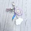 il_fullxfull.7629615771_4g5u-1 Opalite Bag Charm | Glow In The Dark Lightning Strike Keychain | Custom Engraved Gift