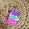 il_fullxfull.7629615875_rlby-2 Pink Pony Club Sign Keychain: Hand-Painted WeHo Bag Tag
