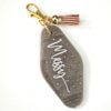 Sparkling Bronze Messy Queen Keychain with Glitter & Stars - Durable, Shiny, Stylish Accessory