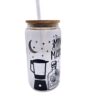 il_fullxfull.7629619695_qt97 Midnight Margaritas Glass Cup - Practical Magic Inspired Beer Can Tumbler for Iced Coffee & Halloween