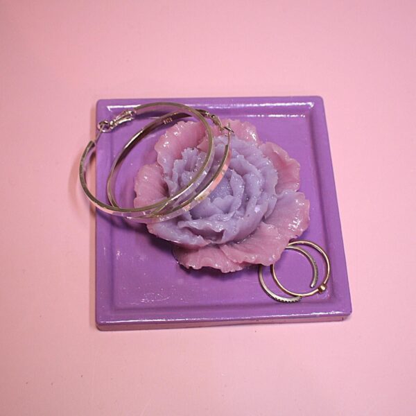il_fullxfull.7629621341_gue9 Bright Purple Floral Peony Trinket Dish