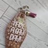 il_fullxfull.7629623451_qzqq-1 Retro "Have a Gay Day" Keychain: 3D Printed Glitter Pride Key Fob
