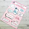 Undo Test Mutated 1781743931904 3 Your journal called—it wants more sass. 💅 Meet the Boundaries Babe Sticker Sheet, your new BFF for journaling, planning, and decorating literally everything in sight. Whether you’re tracking habits, chronicling your villain era 😈, or just adding a pop of personality to your pages, these stickers bring strong boundary energy and strong aesthetic game. With quotes like “My Energy Isn’t Free” and “Respectfully, Leave Me Alone,” this sheet is basically a self-care pep talk in vinyl form. 💡 Why You’l (3)