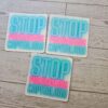 Stop Pinkwashing Capitalism – Rainbow Holographic Protest Sticker