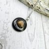 il_fullxfull.7629630493_985e-2 Real River Clam Shell Necklace – Handmade Coastal Pendant with Silver Tip – One of a Kind
