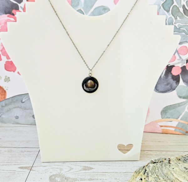 il_fullxfull.7629630565_rm6r-2 Real River Clam Shell Necklace – Handmade Coastal Pendant with Silver Tip – One of a Kind