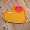 il_fullxfull.7629631503_chff Floral Heart-Shaped Trinket Dish — Bold, Handmade Jewelry Holder for Vanity or Gift Giving