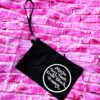 Trust Black Women Canvas Wristlet | Feminist Zip Pouch, Activist Makeup Bag