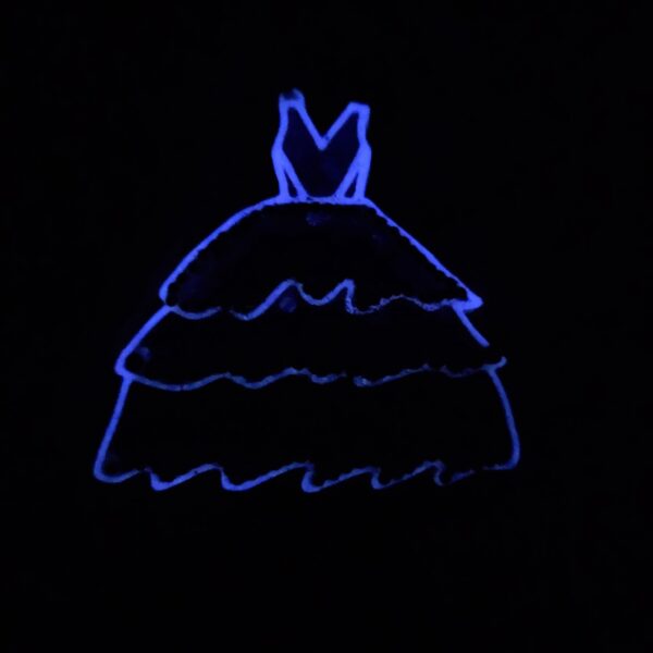 il_fullxfull.7650337499_621g-1 This night is sparkling Eras Dress Glow in the Dark Bag Charm