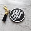 il_fullxfull.7652257116_pezu-1 Maybe Next Time Trust Black Women Bag Charm & Keychain • 3D Printed Statement Accessory