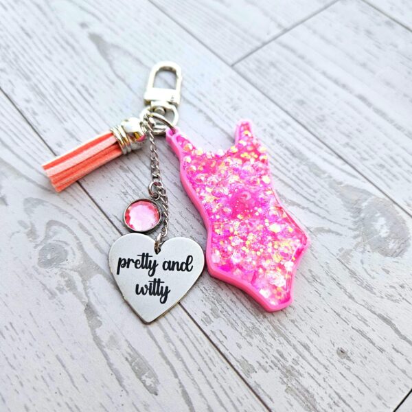 Custom Showgirl Eras Bodysuit Keychain – Personalized Glitter Resin Bag Charm with Engraved Quote 3 Custom Showgirl Era Bodysuit Keychain – Personalized Glitter Resin Bag Charm with Engraved Quote