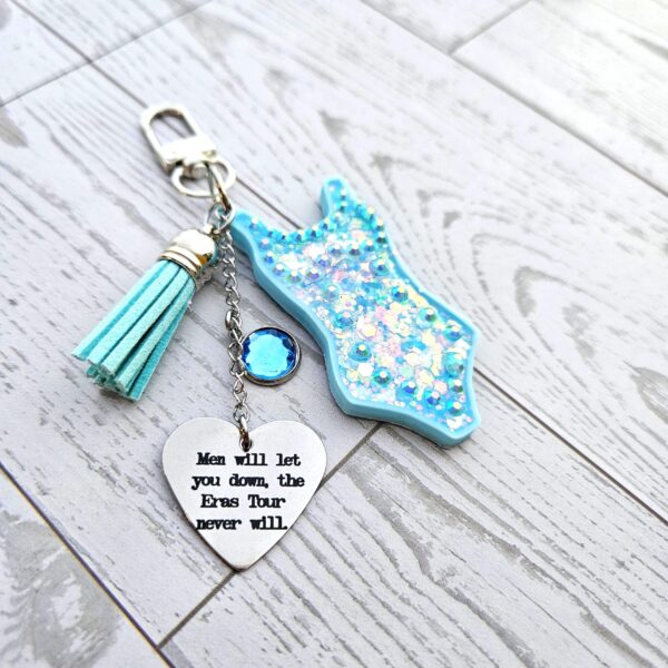 Custom Showgirl Eras Bodysuit Keychain – Personalized Glitter Resin Bag Charm with Engraved Quote 7 Custom Showgirl Era Bodysuit Keychain – Personalized Glitter Resin Bag Charm with Engraved Quote