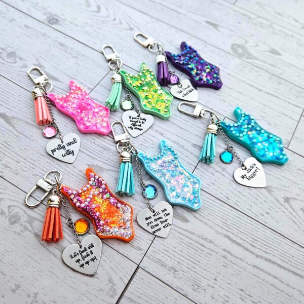 Custom Showgirl Eras Bodysuit Keychain – Personalized Glitter Resin Bag Charm with Engraved Quote 1 Custom Showgirl Era Bodysuit Keychain – Personalized Glitter Resin Bag Charm with Engraved Quote