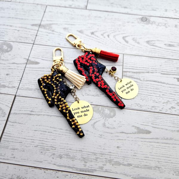 Eras Rhinestone Snake Bodysuit Charm, Custom Engraved Gold Tag Tassel, Concert Bestie Gift 3 Eras Rhinestone Snake Bodysuit Charm, Custom Engraved Gold Tag Tassel, Concert Bestie Gift