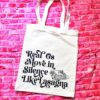 Lasagna Quote Tote Bag, Funny Hip Hop Lyric Gift, Canvas Bag With Pocket 4 The perfect gift for the hip-hop fan or anyone who makes moves in silence! 🤫 Featuring the iconic "Real G's Move In Silence Like Lasagna" lyric, this premium sublimated tote bag is as functional as it is funny. Why this tote stands on business: 💼 Permanent, Vibrant Art: We use sublimation, meaning the ink is dyed directly into the cotton canvas fibers. It’s smooth to the touch and will never fade, peel, or rub off. 🧼✨ Premium Construction: Made from high-quality, medium-weight cotton canvas. It’ (4)