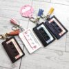 Cassette Tape Keychain – Custom NFC Spotify Playlist Charm – Music Fan Gift