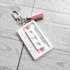 Cassette Tape Keychain – Custom NFC Spotify Playlist Charm – Music Fan Gift