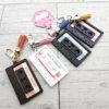 Cassette Tape Keychain – Custom NFC Spotify Playlist Charm – Music Fan Gift