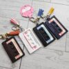 Cassette Tape Keychain – Custom NFC Spotify Playlist Charm – Music Fan Gift