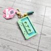 il_fullxfull.7684041440_bx32-2 Pastel Cassette Bag Charm, Coquette NFC Mixtape Keychain, Y2K Music Gift