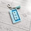 il_fullxfull.7684042066_71wp-2 Pastel Cassette Bag Charm, Coquette NFC Mixtape Keychain, Y2K Music Gift