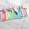 il_fullxfull.7684043780_nysg-2 Pastel Cassette Bag Charm, Coquette NFC Mixtape Keychain, Y2K Music Gift