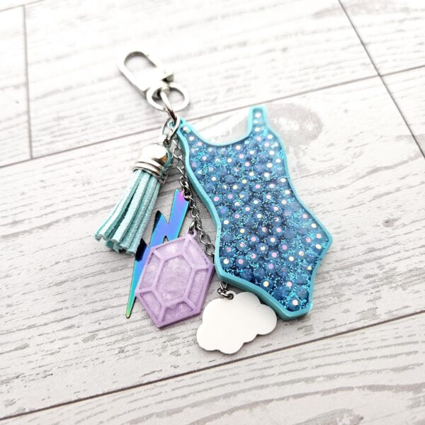 il_fullxfull.7684095748_ogtu-1 Opalite Era Showgirl Bag Charm • Custom Lyric Engraved Heart or Glow-in-the-Dark Lightning Bolt