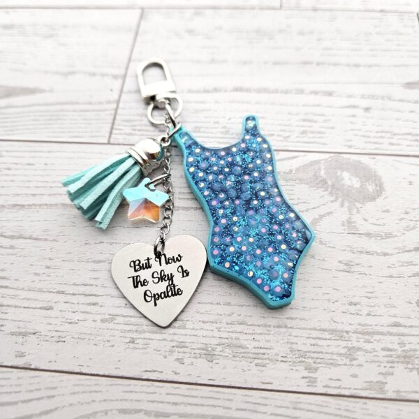 il_fullxfull.7684105876_oryj-1 Opalite Era Showgirl Bag Charm • Custom Lyric Engraved Heart or Glow-in-the-Dark Lightning Bolt