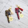 Eras Rhinestone Snake Bodysuit Charm, Custom Engraved Gold Tag Tassel, Concert Bestie Gift 2 Eras Rhinestone Snake Bodysuit Charm, Custom Engraved Gold Tag Tassel, Concert Bestie Gift