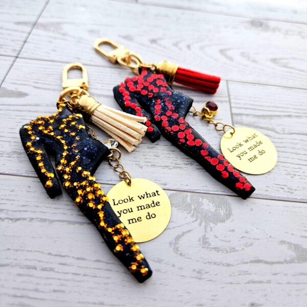 Eras Rhinestone Snake Bodysuit Charm, Custom Engraved Gold Tag Tassel, Concert Bestie Gift 4 Eras Rhinestone Snake Bodysuit Charm, Custom Engraved Gold Tag Tassel, Concert Bestie Gift