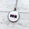 Activist Stainless Steel Pendant Necklace, Political Statement Jewelry, Protest Leftist Gift